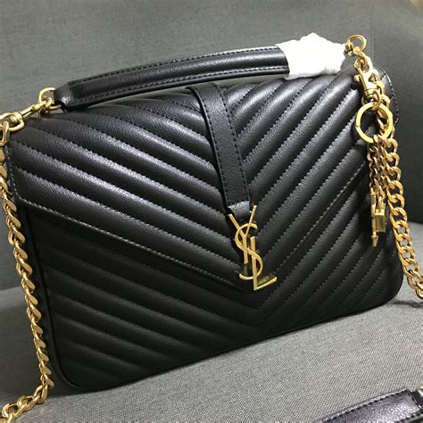 ysl black bag purse|ysl purse price.